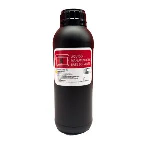 Solvent ink head cleaning fluid