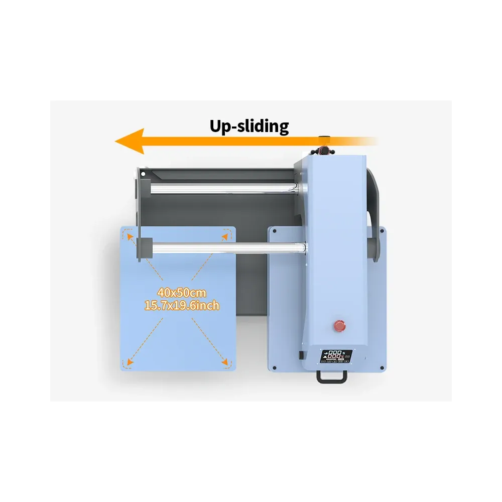 Pneumatic double plate press 40x50