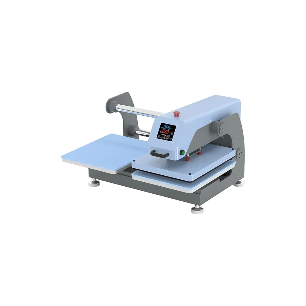 Pressa pneumatica doppio piatto 40x50