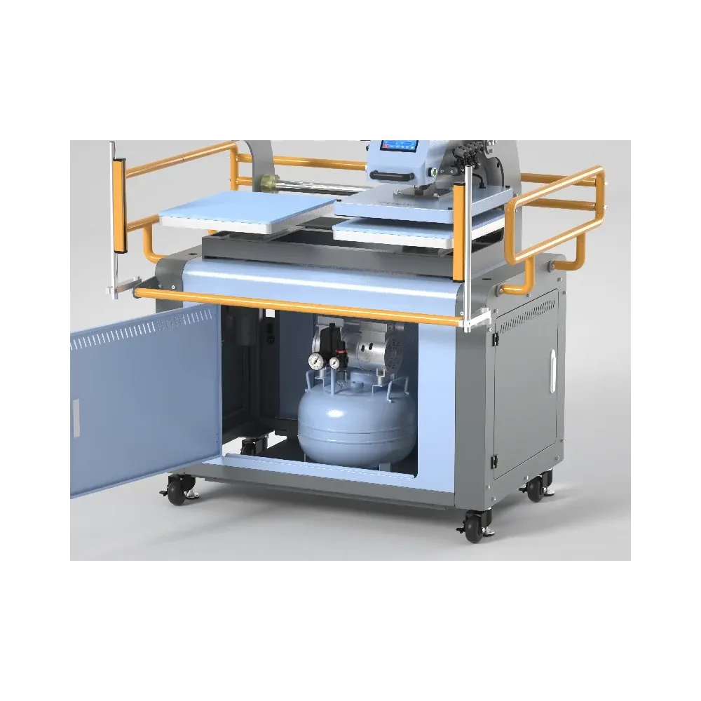 Automatic double plate pneumatic press 40x50 Pro
