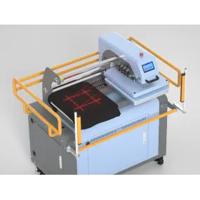 Automatic double plate pneumatic press 40x50 Pro