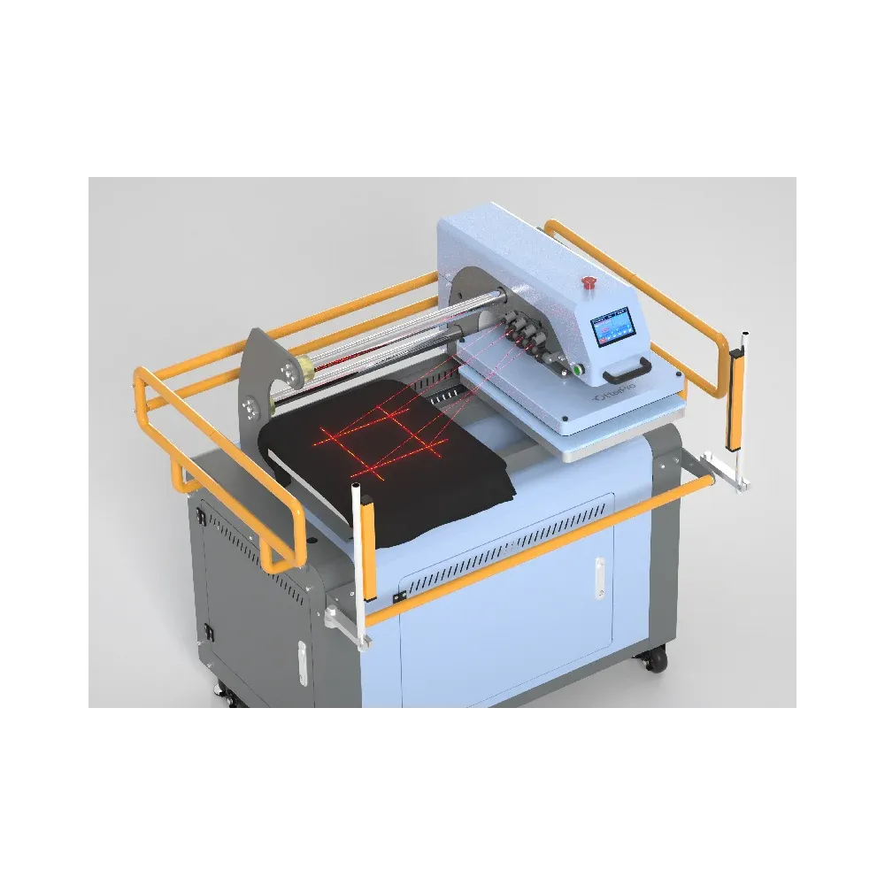 Automatic double plate pneumatic press 40x50 Pro