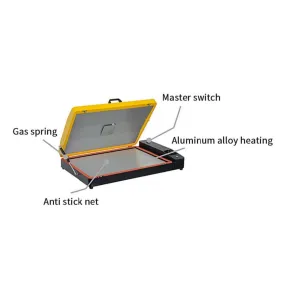 60 cm DTF oven with fume extractor