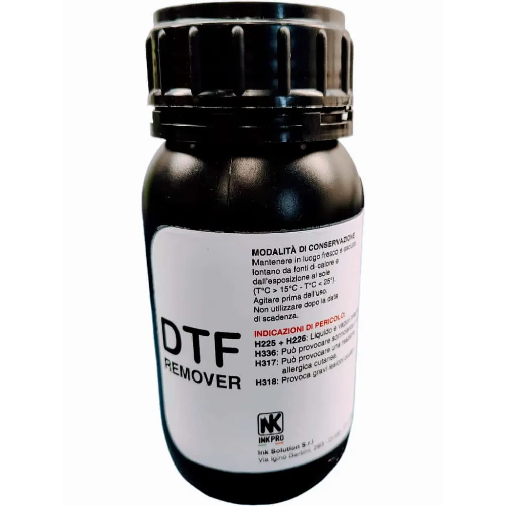 DTF remover liquid