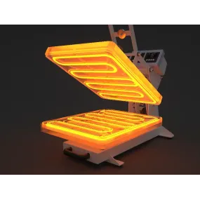 Pressa a caldo a doppio riscaldamento superiore e inferiore (40×50 cm)