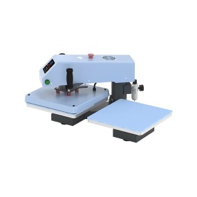 Pressa a caldo pneumatica a doppia piastra 38x38 cm