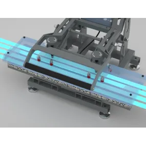 Pressa a caldo per nastri con avvolgitori (25×100 cm)