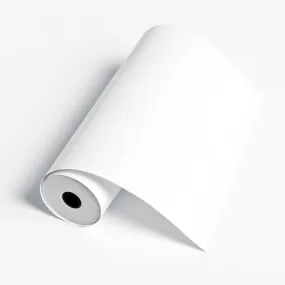 Glossy White Polymeric PVC Roll 80 mics – 107 cm x 50 m