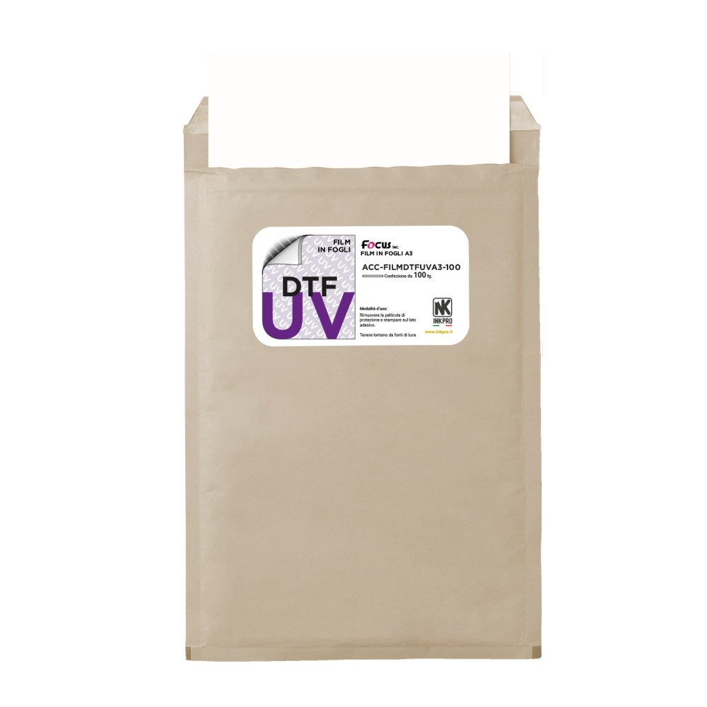 DTF UV A3 sheets - 100pcs