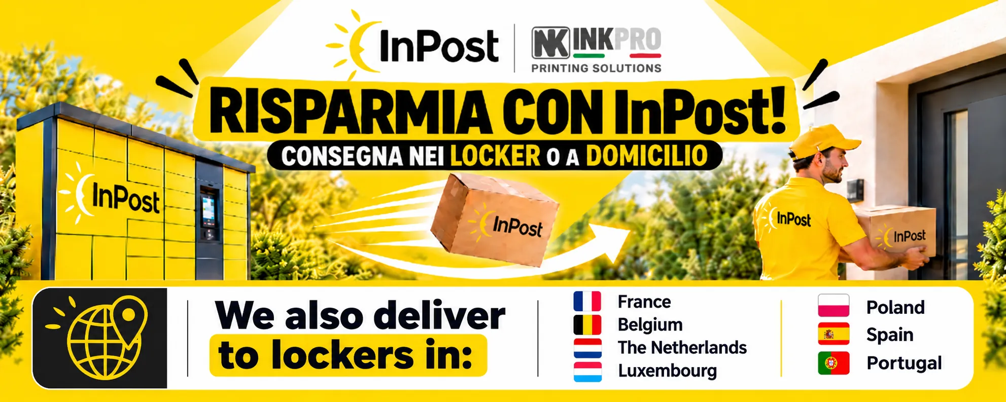Spedizione nei Lockers con InPost